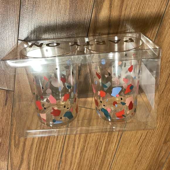 🆕 ban.do Party On Cocktail Tumbler Cups in Colourful Confetti BNIB - Picture 4 of 6